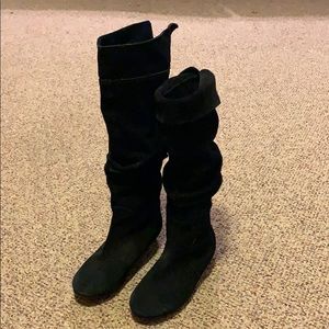 Shoes - Black suede boots -7 Shoes - Black suede boots -7